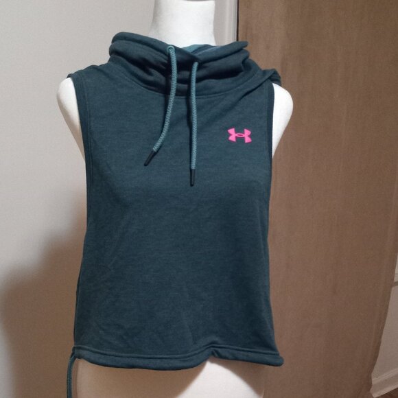 Under Armour Tops - Under Armour Cropped Tank - Small - Green